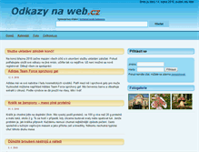 Tablet Screenshot of odkazynaweb.cz